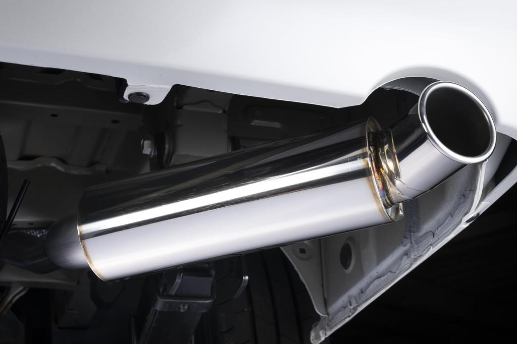 5ZIGEN Muffler 5ZIGEN SP SPEC STREET TOYOTA Hiace GDH201V GDH206V Polished Tail Vehicle Inspection Compliant [Compatible Models Model / Year