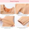 Fashion Winter Kids Thermal Underwear Suits Nude Color Fleece Ballet Underwear Set Warm Stretch Leotard