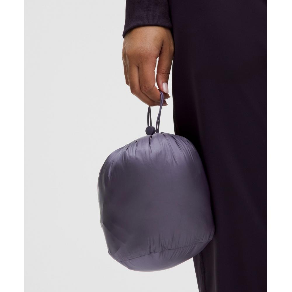 Lululemon Featherweight 900 Down Fill Quilted Jacket Grape Mist