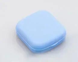 1PC Contact Lenses Box Cute Travel Kit Pocket Mini Contact Lens Case Travel Kit Easy Carry Mirror Lenses Box Container