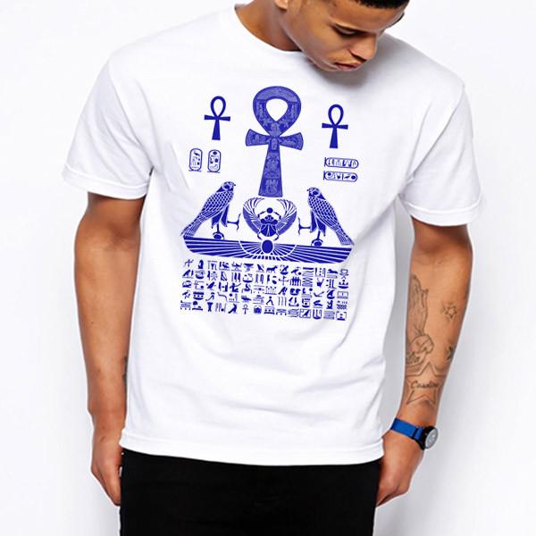 Kemet  Ancient Egypt Nubia Hieroglyphics Black History Month Pharaoh XI Unisex T-Shirt S