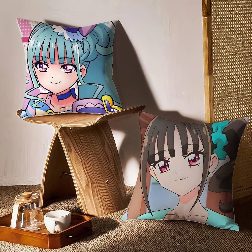 Nekoyashiki M-Mayu Pillow Case Sofa and Living Room Decorative Cushion Covers Dust-proof and Mite-proof Invisible Zipper