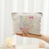 1 Stück Mahjong Spieler Make-up-Taschen Make-up Kordstoff Aufbewahrungstasche Ästhetisches Accessoire Reise für Frauen Mahjong Club Spiel Liebhaber Taschen