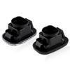2PCS No Bulbs Fender Side Marker Light Covers Housing For Toyota Corolla Celica Caldina Camry Hilux Fielder Avensis Prius Runx