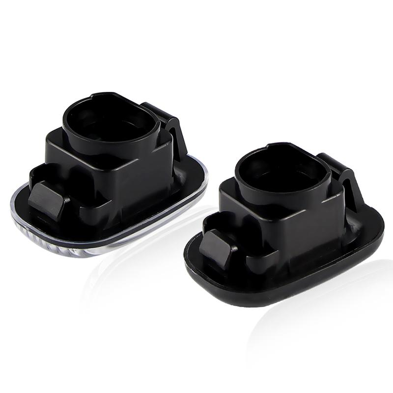 2PCS No Bulbs Fender Side Marker Light Covers Housing For Toyota Corolla Celica Caldina Camry Hilux Fielder Avensis Prius Runx