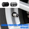4Pcs Aluminum Car Tire Valve-Caps Diamond Tyre Valve Airtight Cover Waterproof Dust For Model 3 Model Y Coil Mod WYE K80