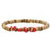 Bohemian Turquoise Beaded Bracelet With Geometric Design For Women And Men