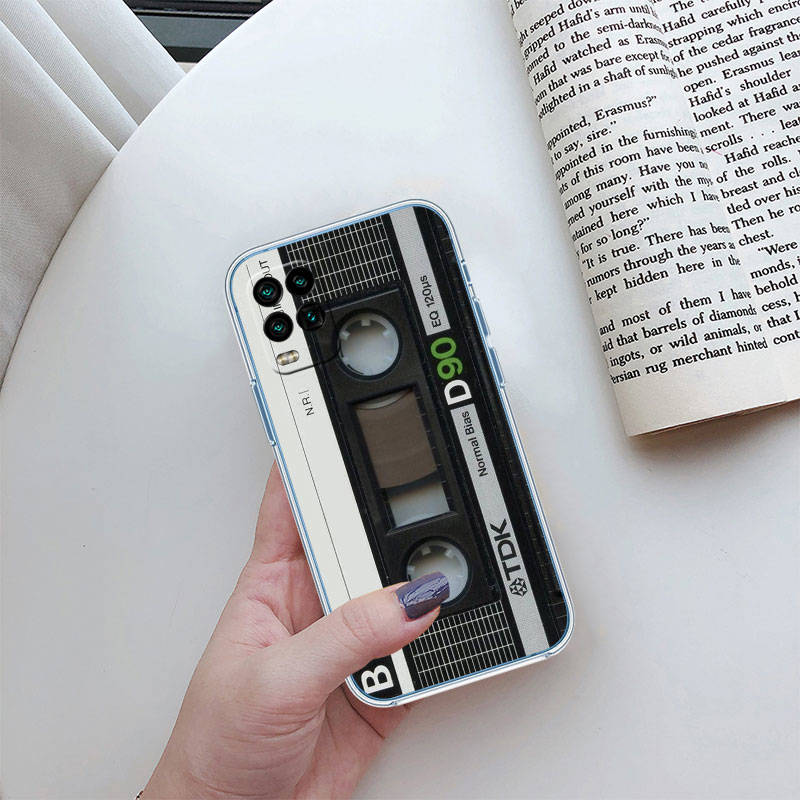 IR30 Vintage Boombox Tape Phone Case for Motorola Edge 20 30 S30 40 50 Fusion Lite Plus Pro Neo Ultra One Power Action Macro Hyper Vision Zoom
