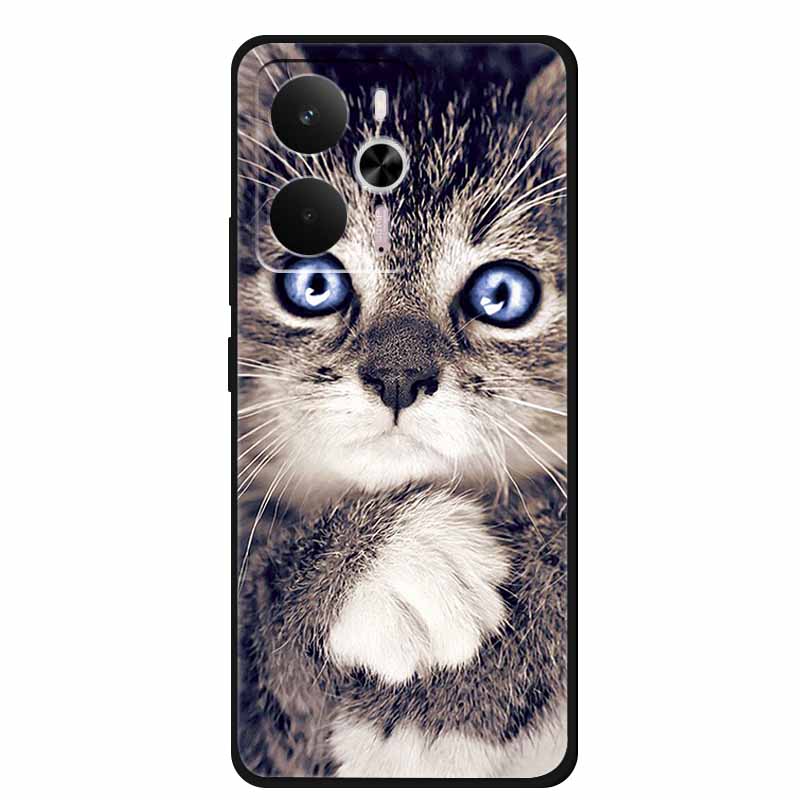 For Realme 14 5G Case Cute Cartoon Silicone Back Cover Cases for Realme 14 5G Global Soft TPU Case 6.67'' Realme14 5G Shells New