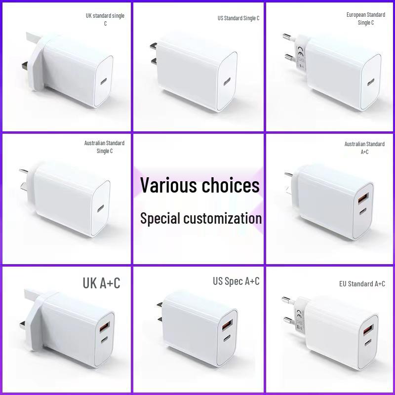 ETL Certified 20W Fast Charger for Samsung S24 Ultra with Type-C Compatibility
