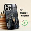 Custodia per Telefono B-Baldwin IV di J-Gerusalemme per iPhone 17,16,15,14,13,12,11 Plus, Per Copertura di Ricarica Wireless Magnetica