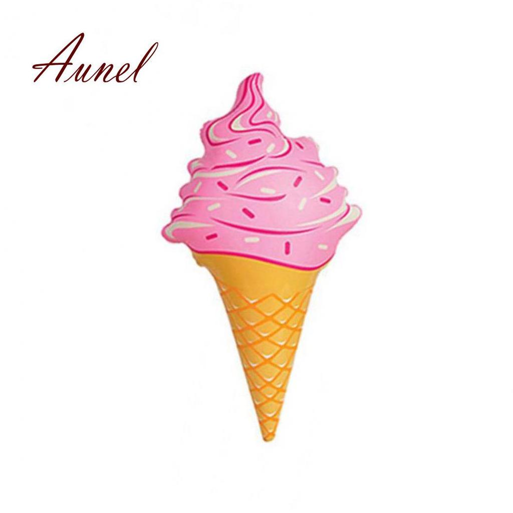 Swimming Pool Floating Swimming Circle Ice Cream - Shaped Inflatable Game Toy
