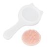 Comb Mold Silicone Soft Reusable Flexible Cat Ear Pattern DIY Comb Mould Candle Mold with Gasbag