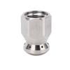 5000PSI High Pressure Washer Nozzle Pipe Dredging Cleaning Nozzle Stainless Steel Jetter Nozzle Round Head Front 1 Rear