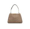 Bag Tommy Hilfiger Casual Leather Shoulder Bag Sued AW0AW18201 Beige