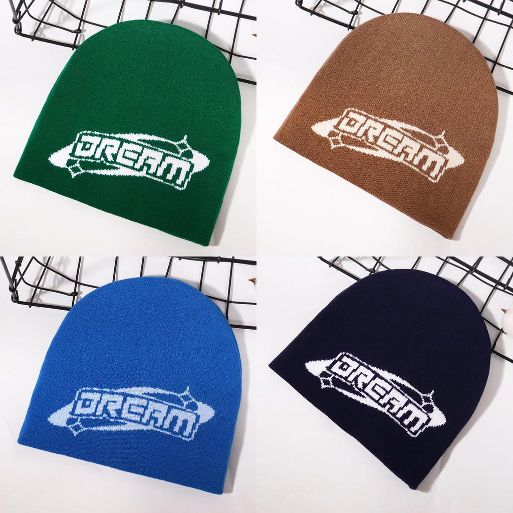 Knitted Letter Orerm Hat With Alphabet Letters For Fall Fashion And Cap Warmth