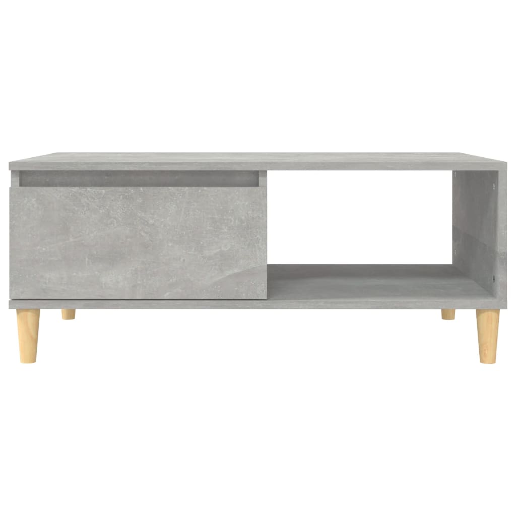 Vidaxl Couchtisch, Beton Grau, 90x50x36,5 cm