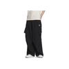 Adidas Originals American Street Style Solid Color Cargo Pants Men Bottoms Black IY9495