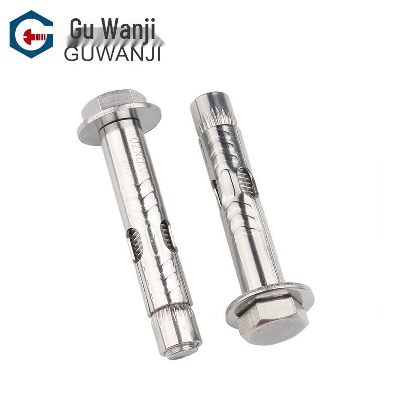 Guwanji 304 Stainless Steel External Hex Head Expansion Anchor Bolts
