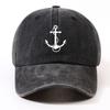 Fashionable Baseball Cap with Anchor Pattern Unisex Easy And Casual for Outdoor Activities Vintage Style Dad Hat