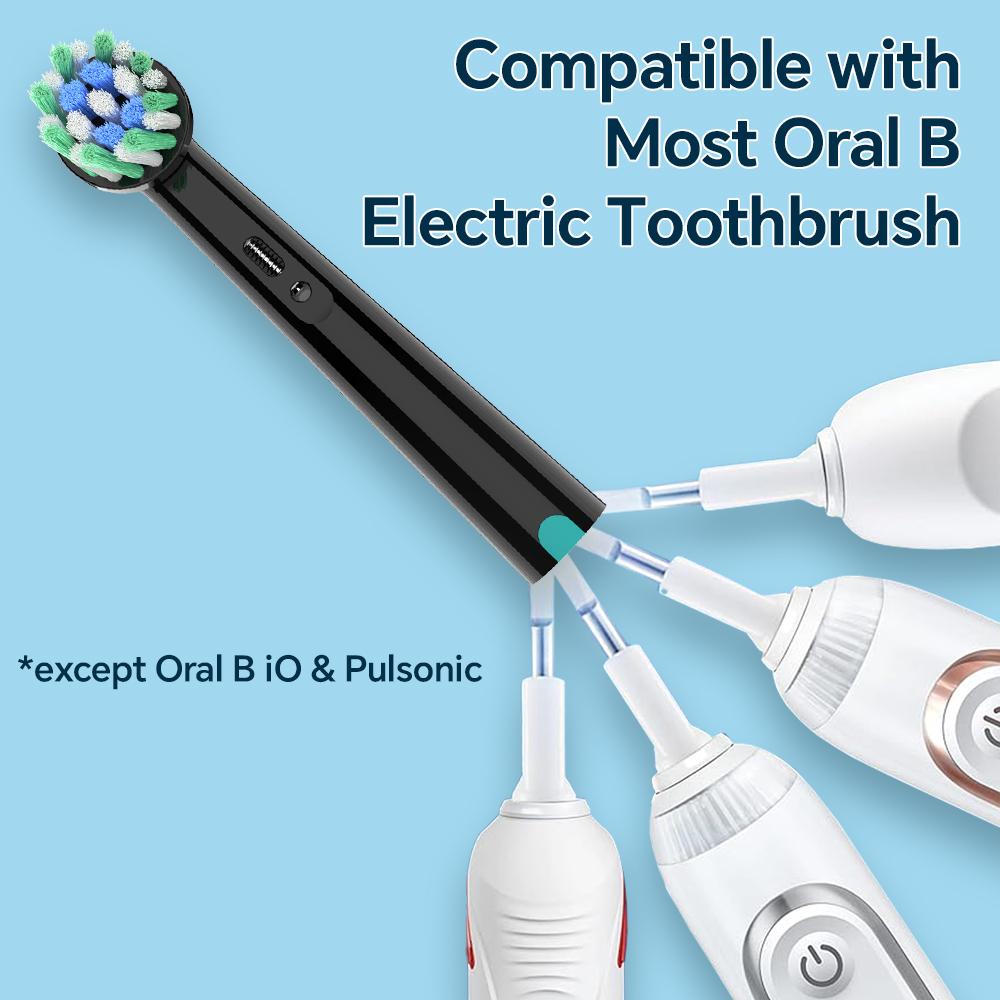 4 12 20 Pack Replacement Brush Heads Compatible with Oral B Electric Toothbrush, RotatingToothbrushes Head Refills for 1000 8000