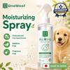 Aprobado por Perros Spray Hidratante Sin Aditivos ni Fragancia Elimina Manchas de Lágrimas Spray Orgánico para Mascotas Hecho en Japón 200ml 1 Botella