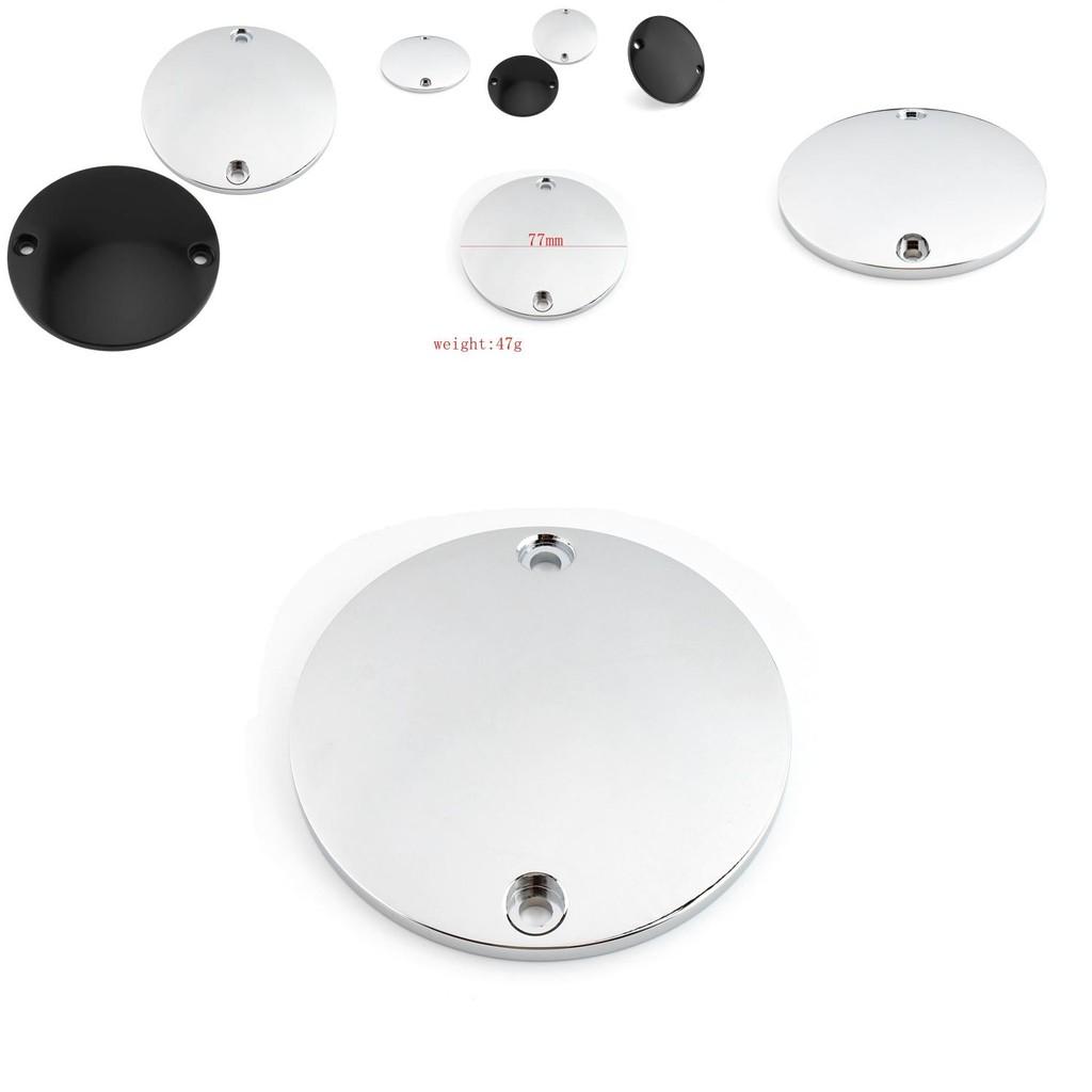 Stylish Engine Clutch Cover For Glide Road King Soft Tail With Exquisite Design In Black Silver