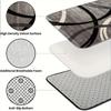 2pcs Textured Design Kitchen Mats, Creative Lines Print Throw Carpets, Washable Hallway Runner Rugs,  Farmhouse High Traffic Area