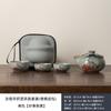 Guochao Qianli Jiangshan merchandise travel tea set outdoor car kung fu tea set home gift