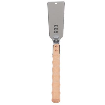 Double Edge Sided Hand Saw Fine Tooth Triple Fast Flush Cut Pull Saw for Woodworking
