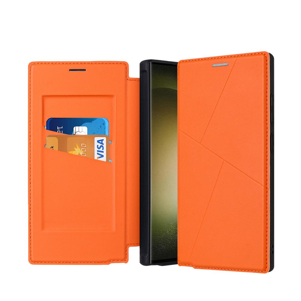 Samsung S25Ultra/S24Plus+ Magnetic Flip Cover with Card Holder