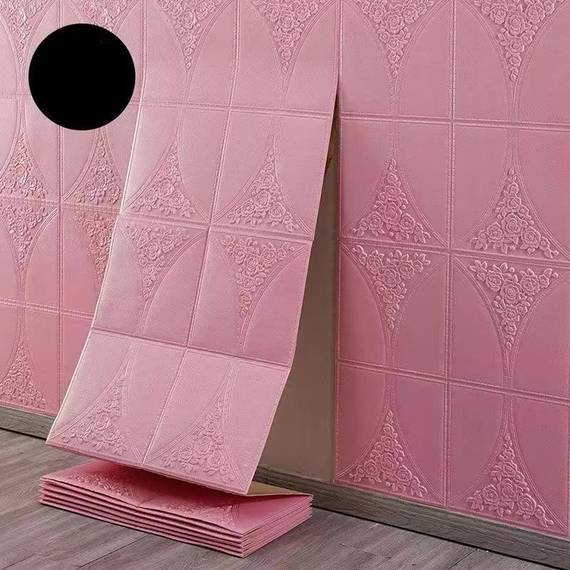 1/5/10M  3D Brick Wall Stickers Wallpaper Decor Foam Waterproof Wall Covering Wallpaper For Kids Living Room DIY Background