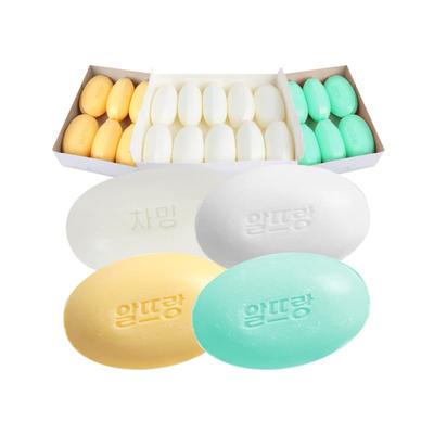 Choose 1 of 1 Box (80 Pieces) of Altrang Soap Green/White/Yellow