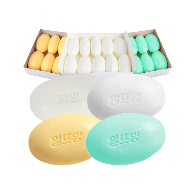 Choose 1 of 1 Box (80 Pieces) of Altrang Soap Green/White/Yellow