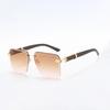 New Sunglasses For Men Women Trendy Sun Glasses Goggle Man Brand Designer Square Glasses Shades Female Eyewear Sunglasses