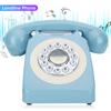 CTN8019 Push Drehscheibe Tischtelefon Einzeiliges Schnurgebundenes Telefon für Zuhause Büro