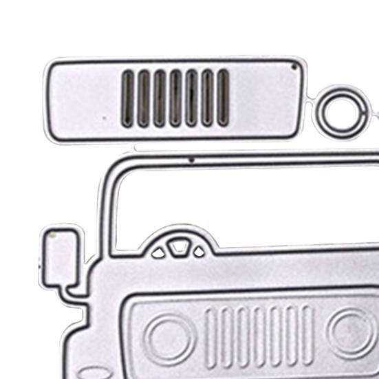 Vyřezávací šablona, opakovaně použitelná, lehká a praktická, řezací šablona s dlouhou životností, embossovací šablona z uhlíkové oceli pro scrapbooking.