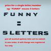 2.m DIY Alphabet 3D Sharp Letters Numbers Heart Dot ABS Emblem Car Trunk Nameplate  Sticker for Any Cars (Price for 1pc)