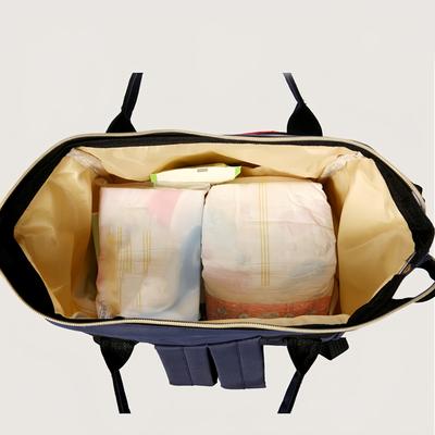 Travel Mommy Bag Large Capacity Durable Zipper, Multi-Pocket Gym Travel Diaper Bag with Secure Straps