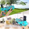 Children's Toy Airplane Launcher Bubble Foam Plane Toy Gun Shooting Game Outdoor Sport Toys for Children Kids Boy Birthday Gift