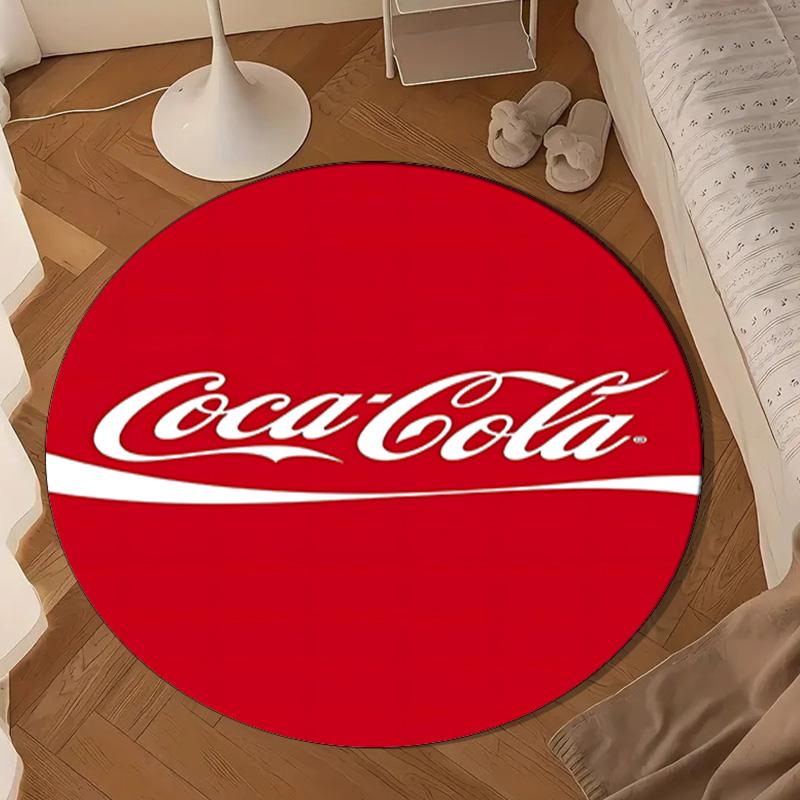 Coca Abstract Art Round mat Home Decor, Chair rug For livingroom,Bedroom, doormat home decor Birthday Gift Christmas Gifts