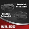 Jack Pad Weld Side Frame Rail Protector Puck/Pad, Universal Large Floor Jack Rubber Pads Adapter Pinch One Pack