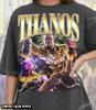 Thanos Comfort Colors® Shirt, Thanos Vintage Tee, Thanos 90s Tshirt, Retro Tee, Bootleg, Villain, Titan #Saf