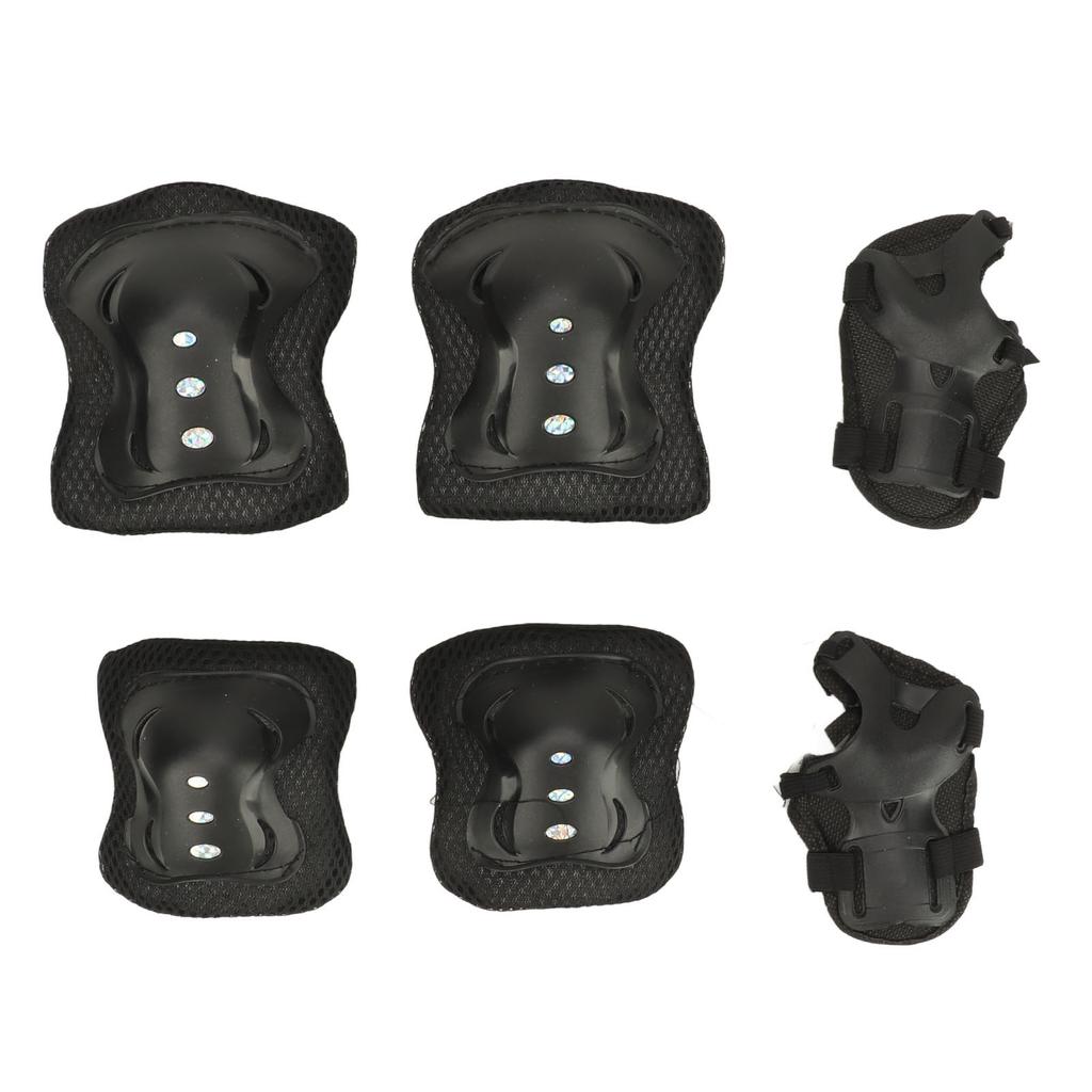 Kids Roller Skating Knee Elbow Pads Soft Sponge Breathable Cycling Protective Gear Set for