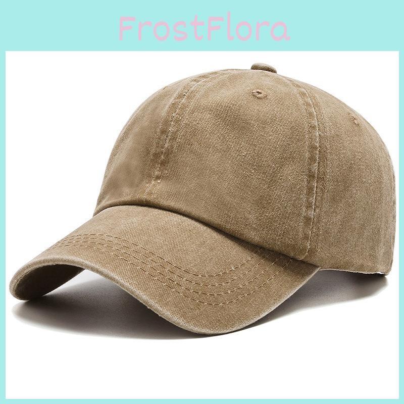 Outdoor Fashion Cotton Leisure Baseball Hat With Curved Brim Adjustable Strap