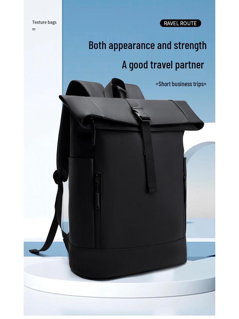 Anti-Theft USB Charging Backpack - Laptop Bag for Students and Men