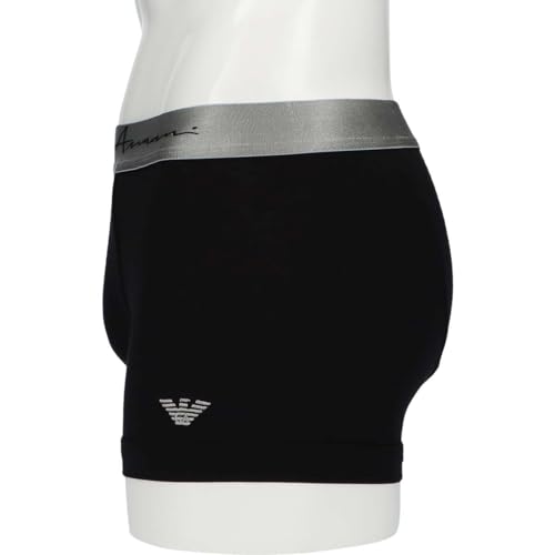 Emporio Armani SOFT MODAL Men's Boxer Briefs, Front Closure, EU Size 68, Navy, 54045119