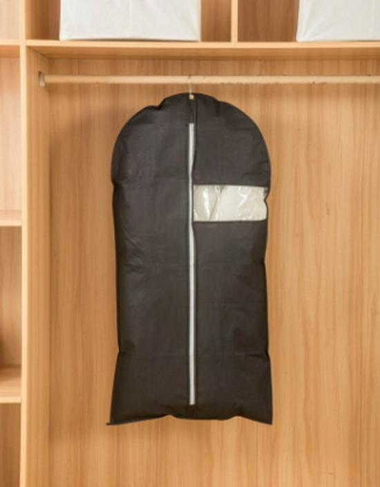 

Пилозахисний чохол для одягу з нетканого матеріалу - Підвісна сумка для зберігання одягу та костюмів 60*80 CM