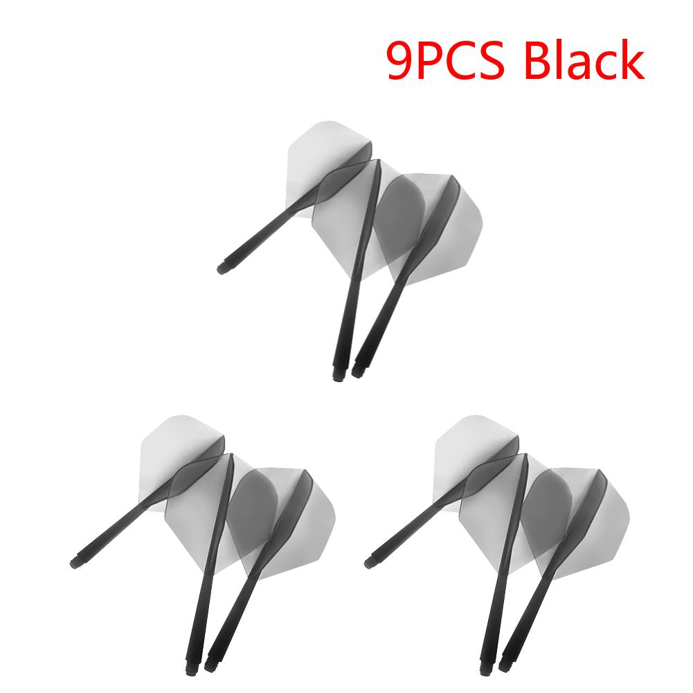 

2BA Screw Soft Darts Anti-fall Integrated Dart Flights and Shafts Transparent Darts Tail Plastic Dart Accessories