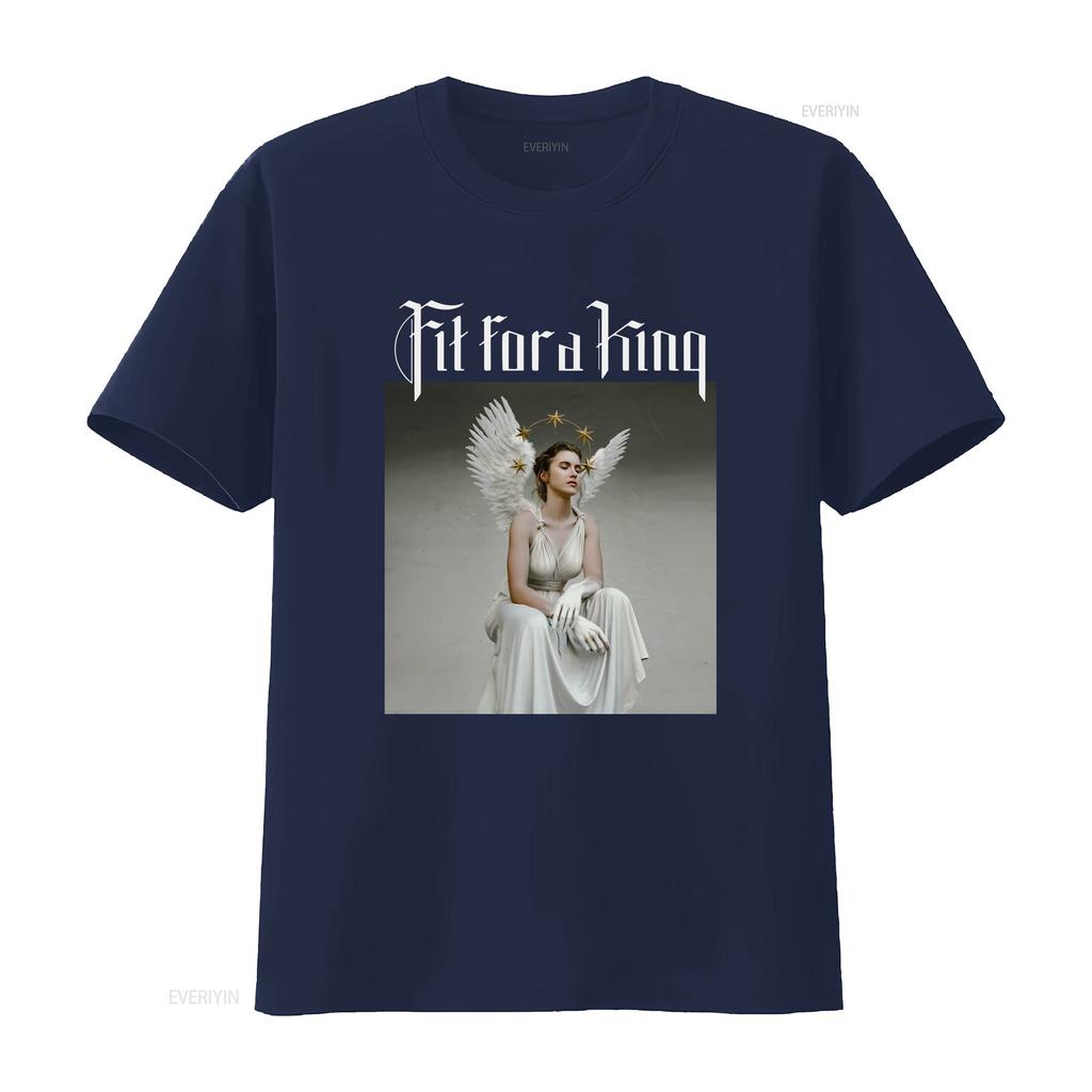 New Fit For A King Band The Path T Shirt Black All Size Fans Ar1387 Vintage Washed Top For Everyday Wear Soft Casual Breathable
